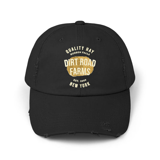 Custom Hay Farm Unisex Distressed Baseball Cap