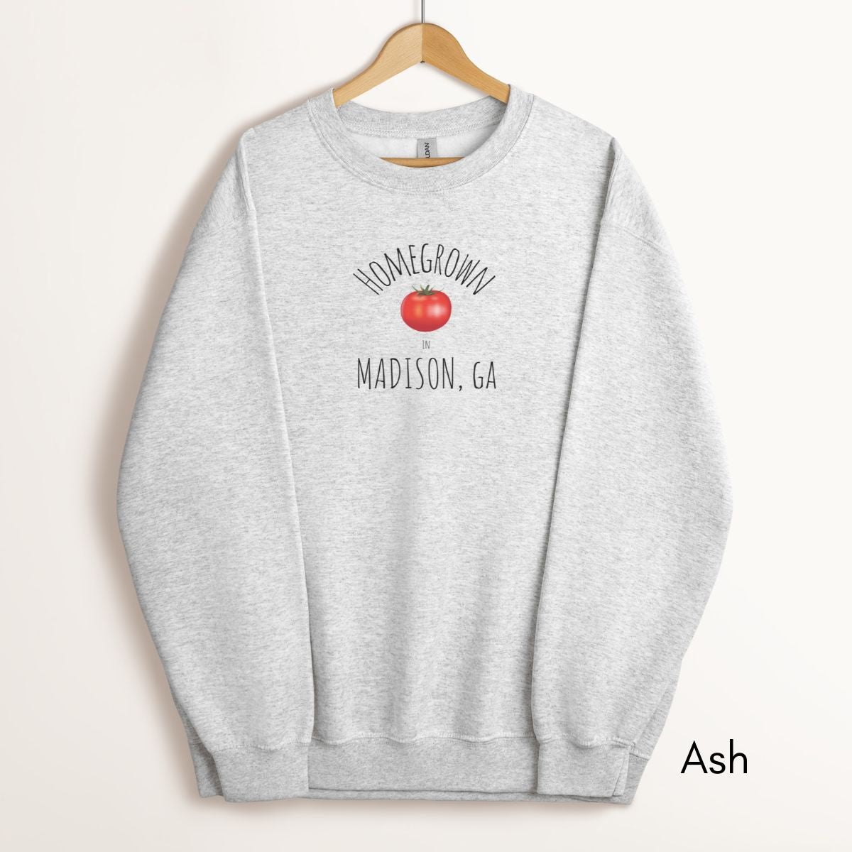 Custom Homegrown - Unisex Heavy Blend Crewneck Sweatshirt| Farmer's Market sweatshirt | Tomato shirt |Gardener's Sweatshirt | Vegetable Lover's