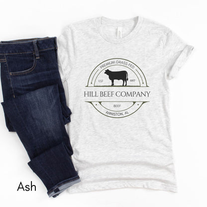 Custom Cattle Beef Farm Tee | Heifer Version Local Beef Dealer Tee | Gift for ranchers or farmers | Homestead Tshirt Farmer's Market Tee