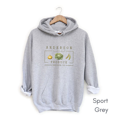 Custom Local Farm Unisex Heavy Blend™ Hooded Sweatshirt | Personalized Farm Sweatshirt | Gift for Farmers | Local Produce Hoodie