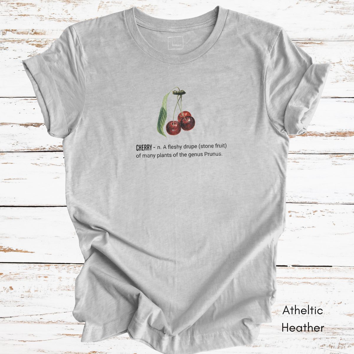 Cherry T-shirt Unisex Light Weight Tee
