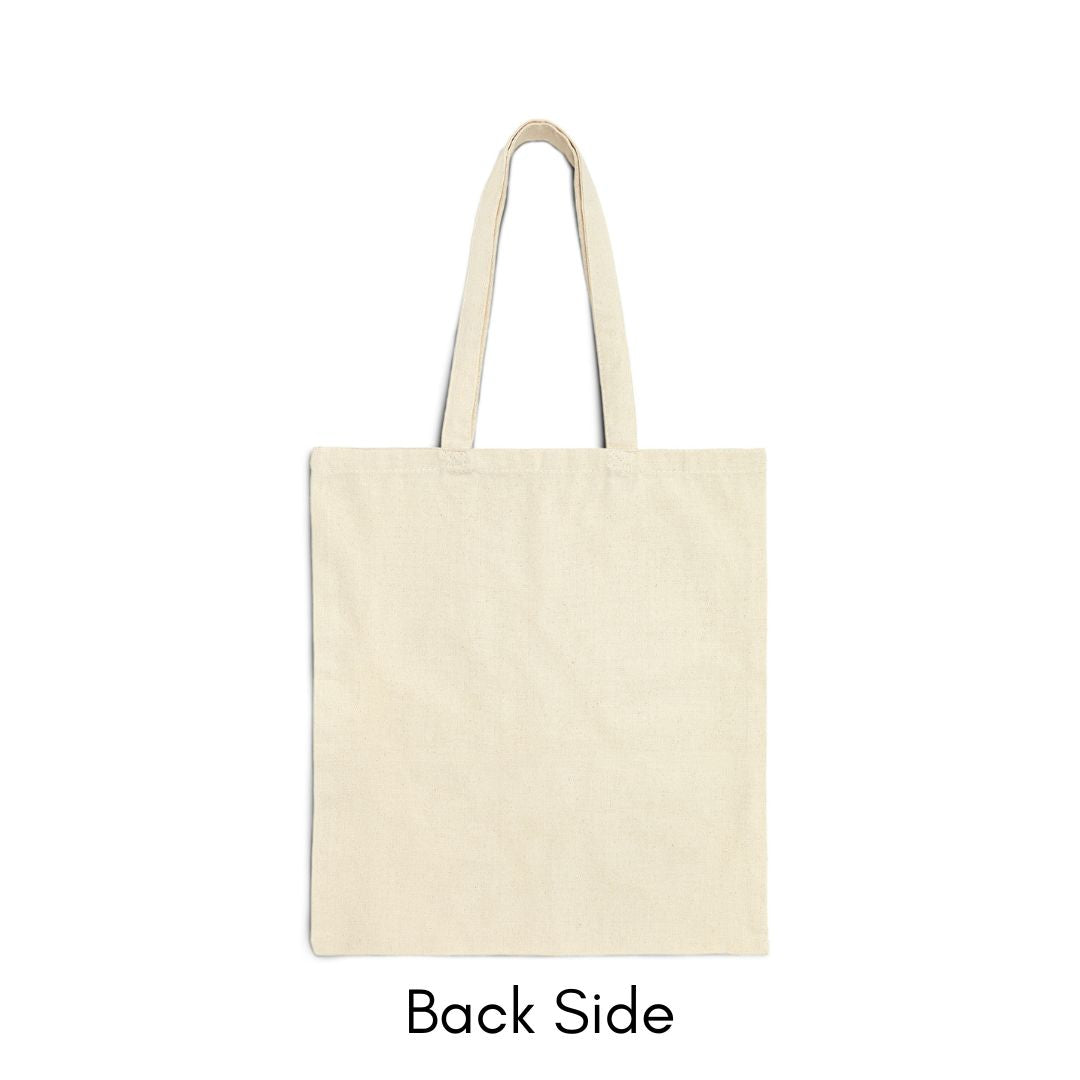 Find me in the Garden Cotton Canvas Tote Bag Farmer's Market Bag Flower Lover Reusable Grocery Bag Homesteading Gift Gardener Shoulder Bag