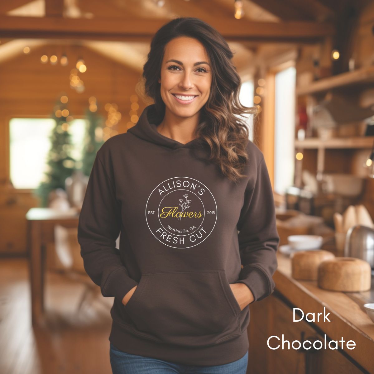 CUSTOM Flower Farm HOODIE Unisex Heavy Blend Hooded Sweatshirt | Personalized Florist | Farmer's Market Sweatshirt | Gift for Florist | Flower Farmer Shirt
