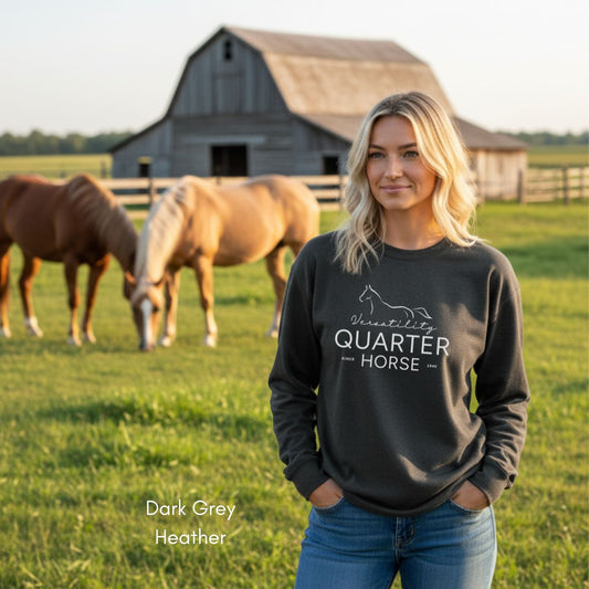 American Quarter Horse Versatility Long Sleeve Unisex T-shirt