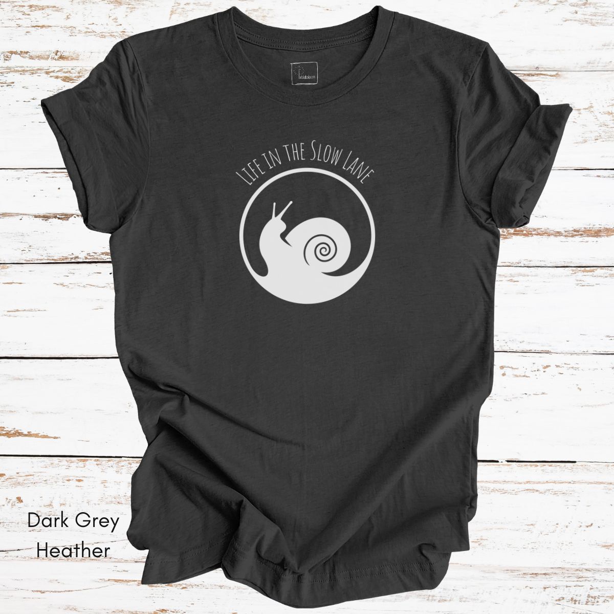 Life in the Slow Lane Snail Unisex Jersey Light Weight T-shirt