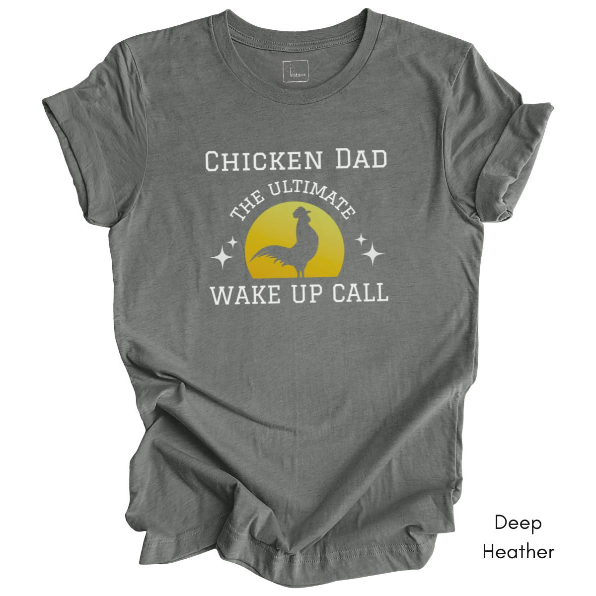 Chicken Dad Tee | Unisex Jersey Short Sleeve Tee | Rooster Dad Tee | Father's Day Gift | Gift for Dad | Chicken Lover Tshirt | Farm Life Tee