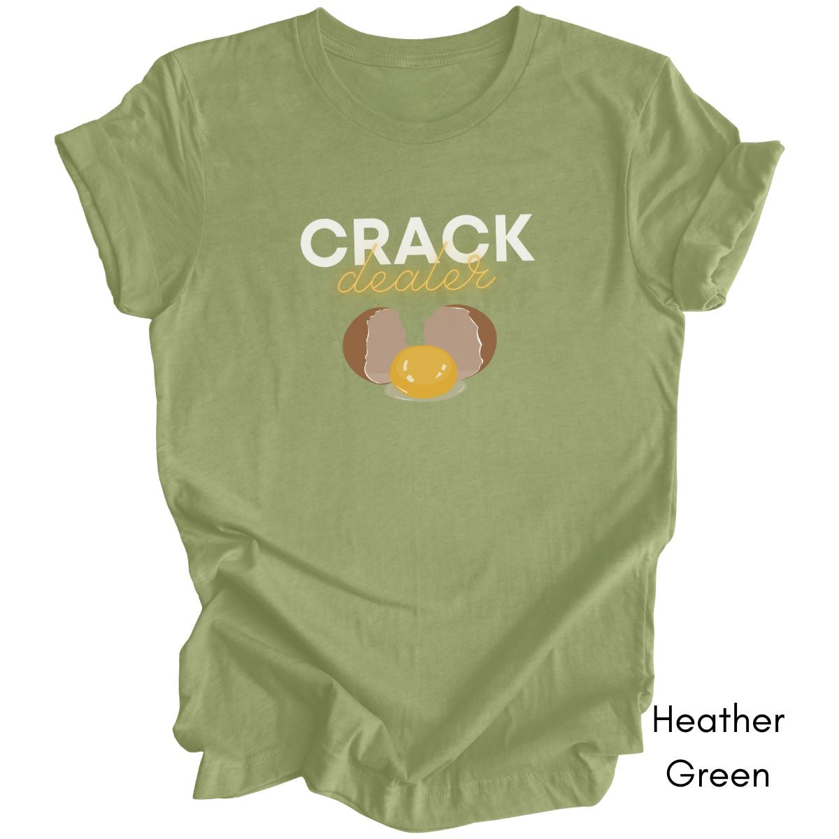 Crack Dealer Tee - Unisex Jersey Short Sleeve Tee, Funny Farm Life Tee, Chicken Egg Tee, Funny gift for chicken farmer owner
