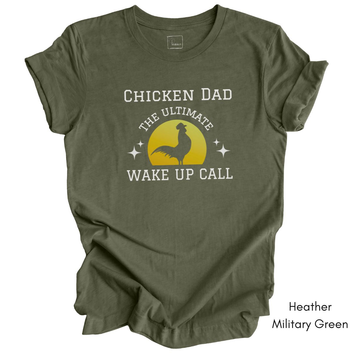 Chicken Dad Tee | Unisex Jersey Short Sleeve Tee | Rooster Dad Tee | Father's Day Gift | Gift for Dad | Chicken Lover Tshirt | Farm Life Tee