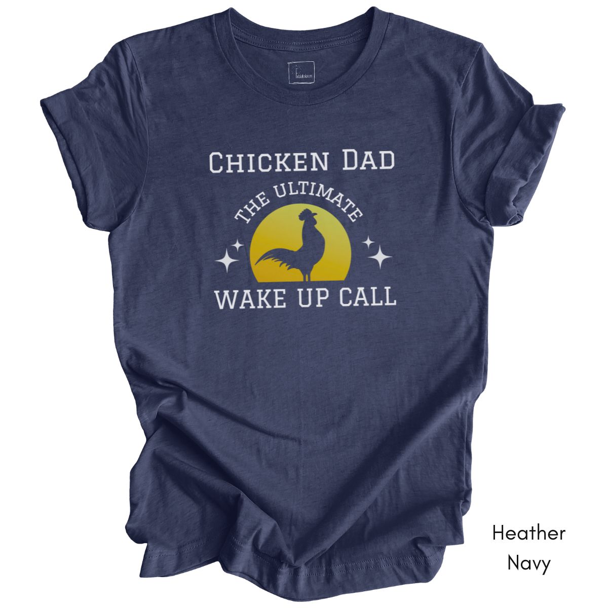 Chicken Dad Tee | Unisex Jersey Short Sleeve Tee | Rooster Dad Tee | Father's Day Gift | Gift for Dad | Chicken Lover Tshirt | Farm Life Tee