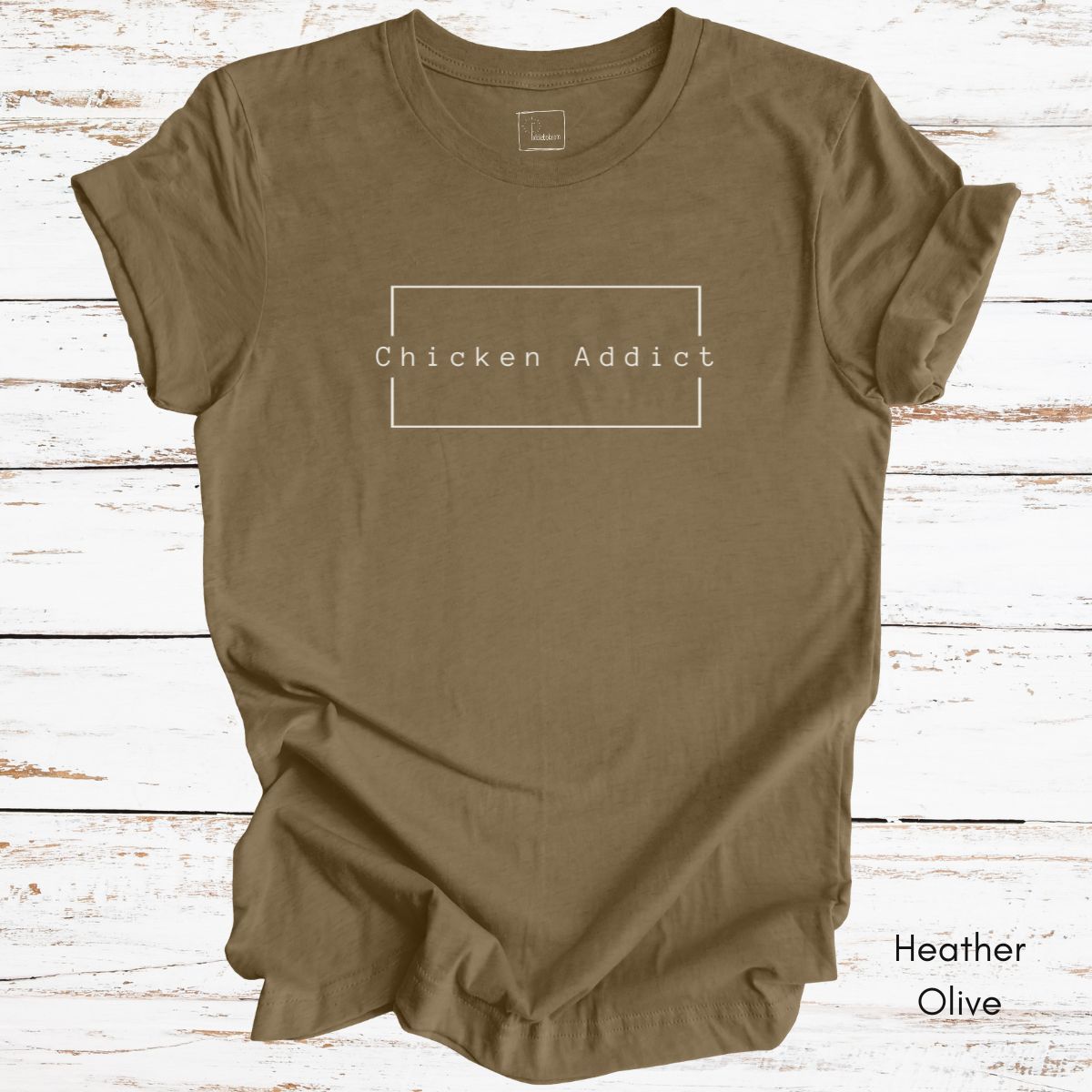 Chicken Addict Unisex Jersey Light Weight Tshirt