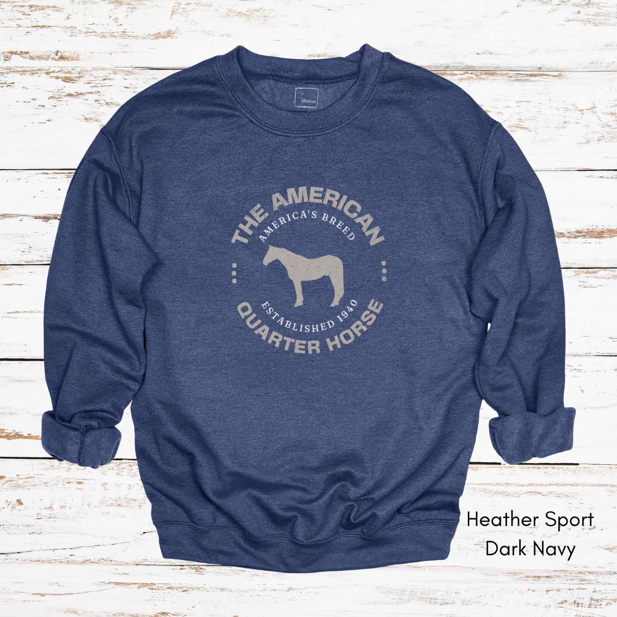 American Quarter Horse - Unisex Crewneck Sweatshirt