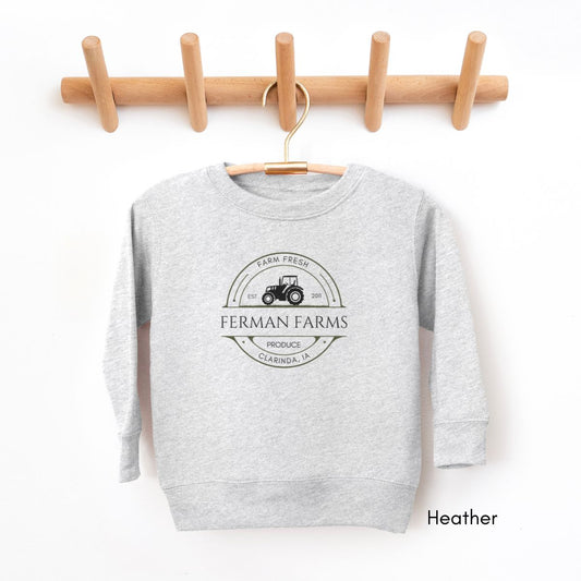 Custom Farm TODDLER Sweatshirt