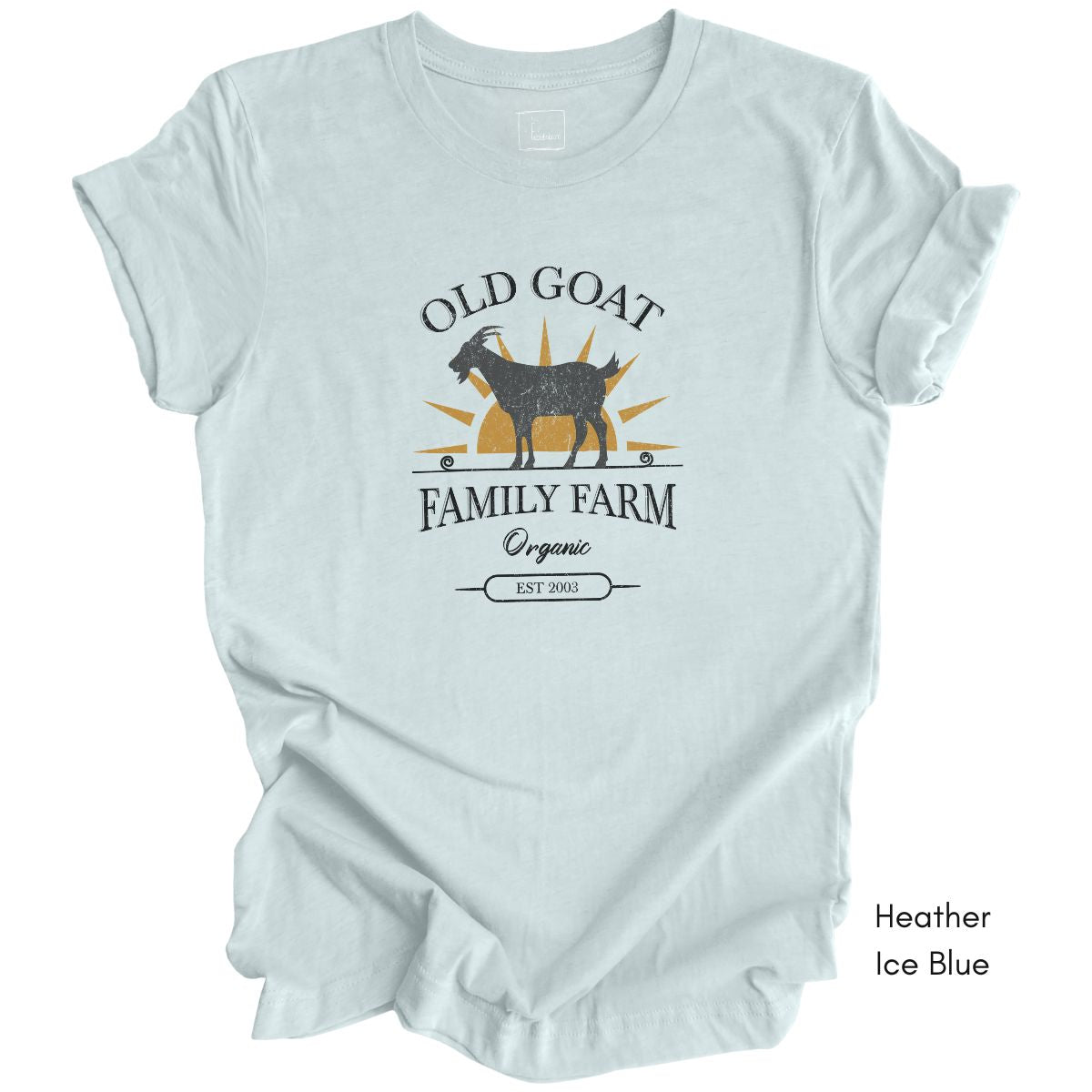 Custom Family Goat Farm Light Weight Unisex Jersey T-shirt