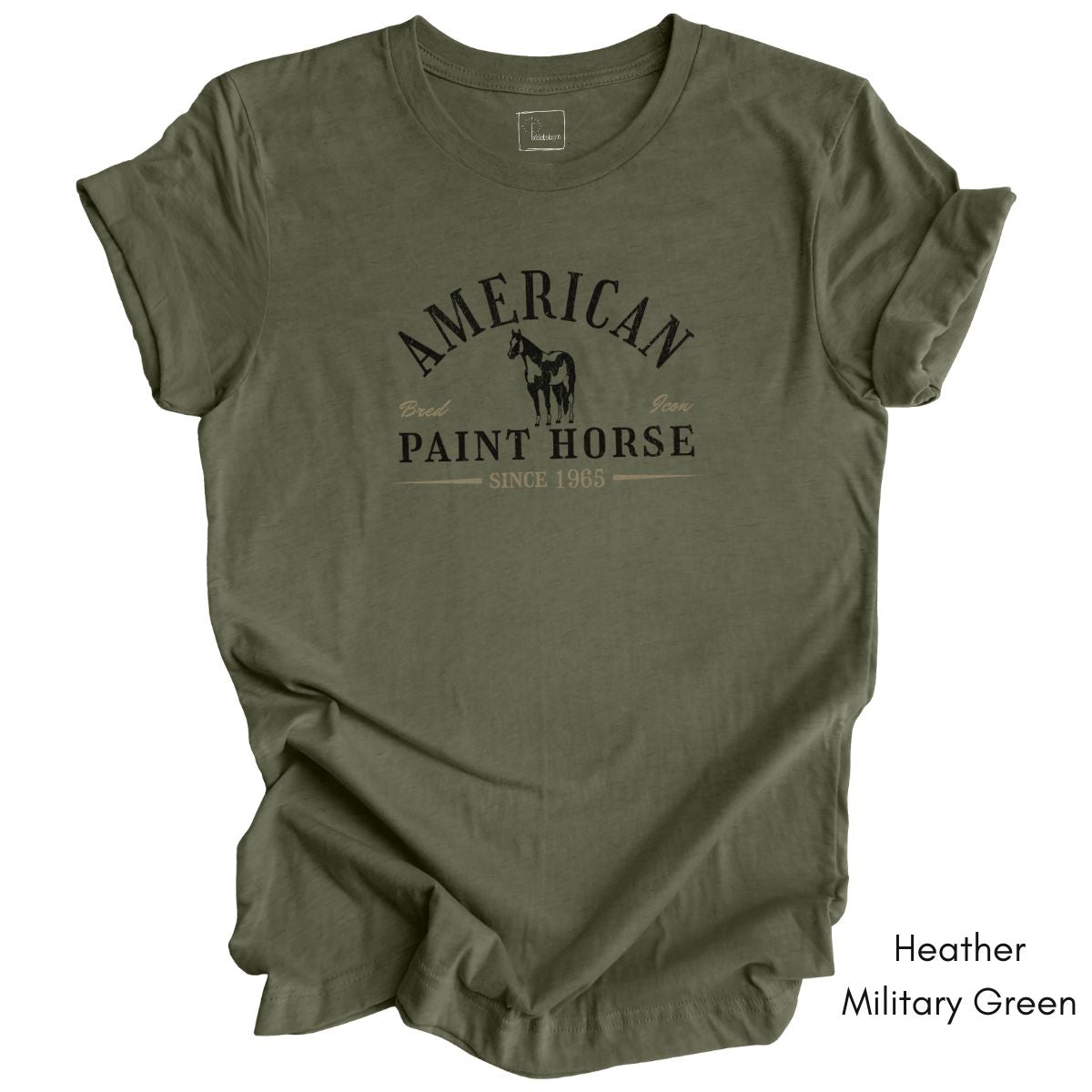 American Paint Horse Tee | Horse Lover Short Sleeve Tee | Equestrian T-shirt | Gift for Paint Horse Lover | Horse Breed Tshirt
