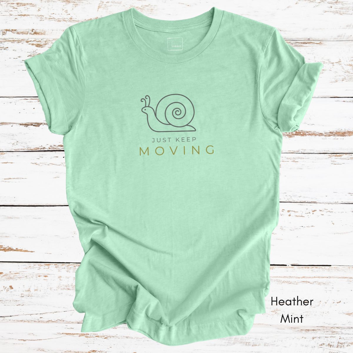 Just Keep Moving Light Weight Jersey T-shirt
