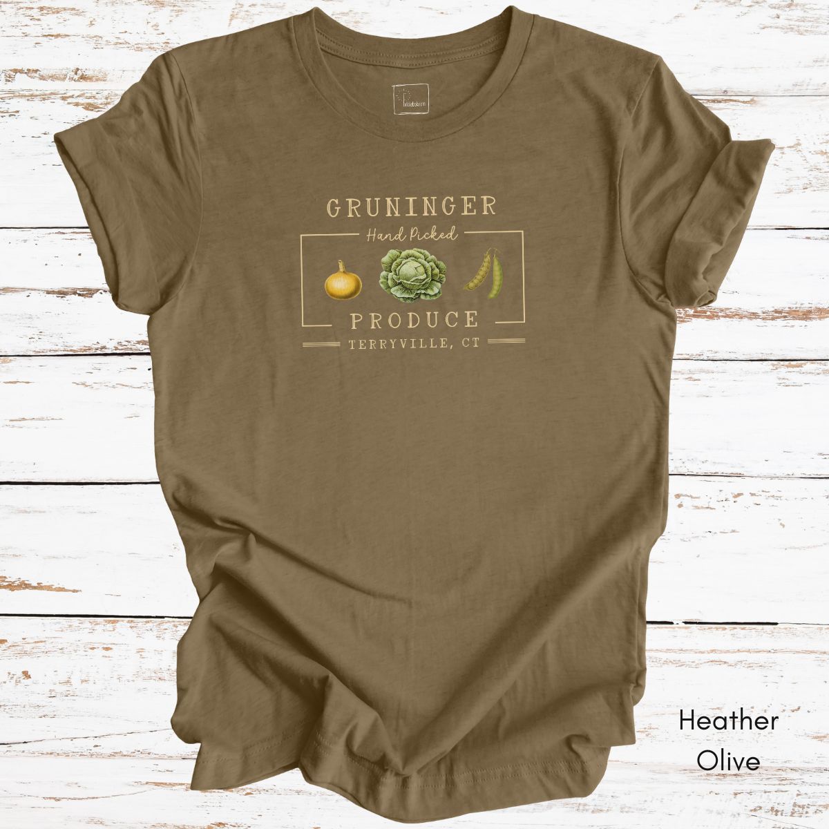 Custom Vegetable Produce Farm Lightweight Jersey Unisex T-shirt