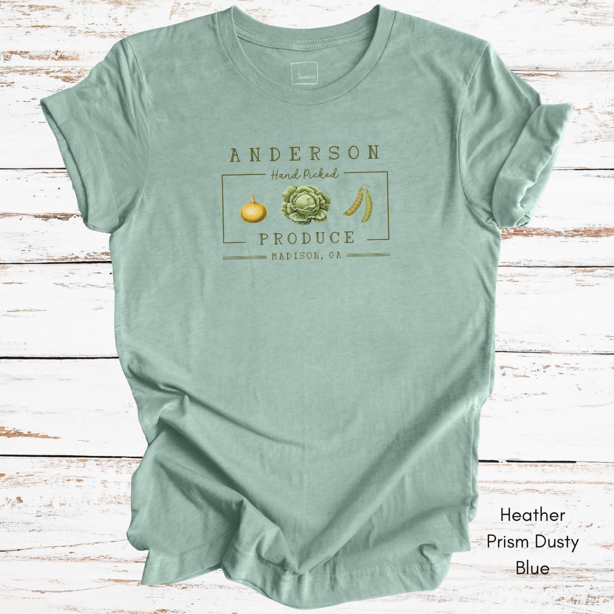 Custom Vegetable Produce Farm Lightweight Jersey Unisex T-shirt