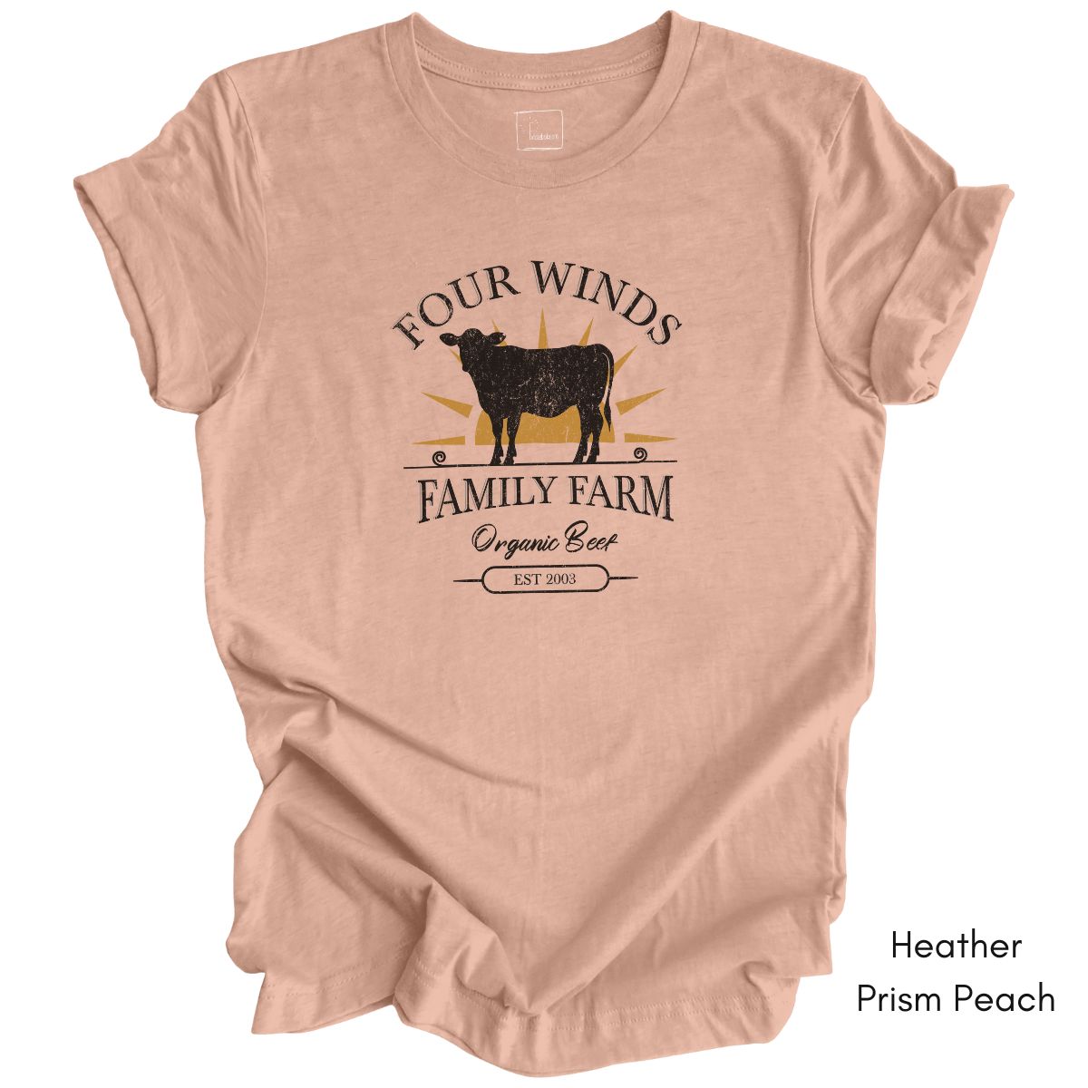 Custom Family Farm Beef Cow T-shirt