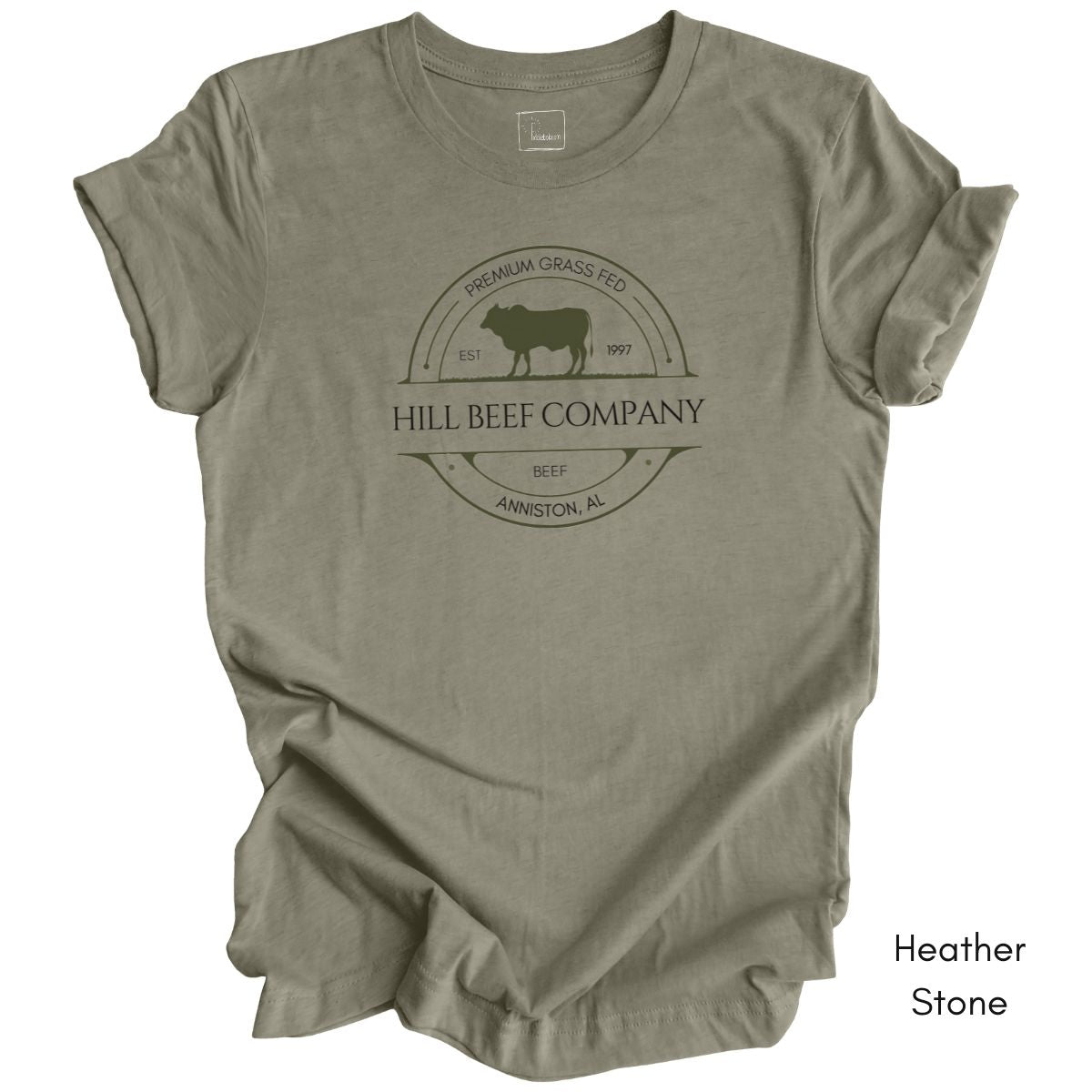 Custom Cattle Beef Farm Light Weight Unisex Jersy T-shirt Steer Version