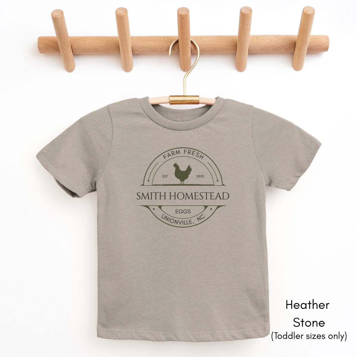 Custom TODDLER Egg Farm Unisex Tshirt