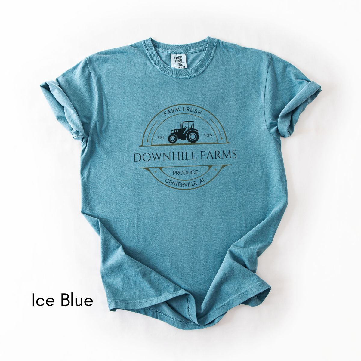 Custom Farm Tshirt Tractor Personalized Tee - Unisex T-shirt Local Produce Dealer Homesteading Tshirt Gift for Farmers