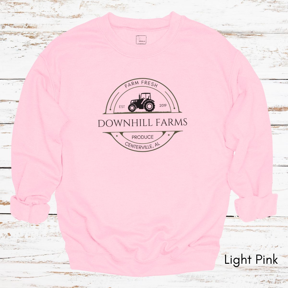 Custom Farm Tractor Unisex Crewneck Sweatshirt