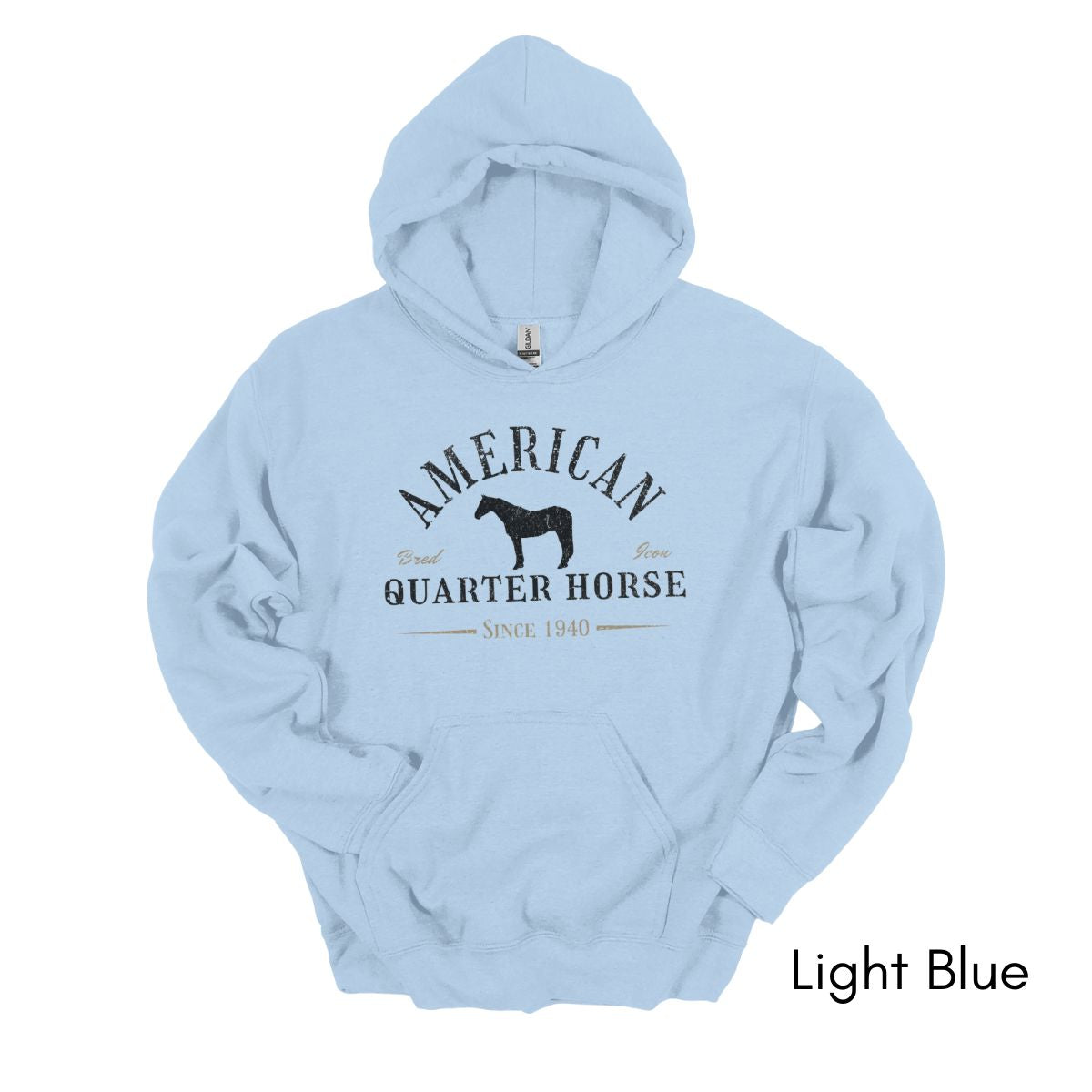 American Quarter Horse Hoodie | Unisex Heavy Blend Hooded Sweatshirt | Horse Lover Shirt | Gift for Equestrian | Gift for Horse Lover