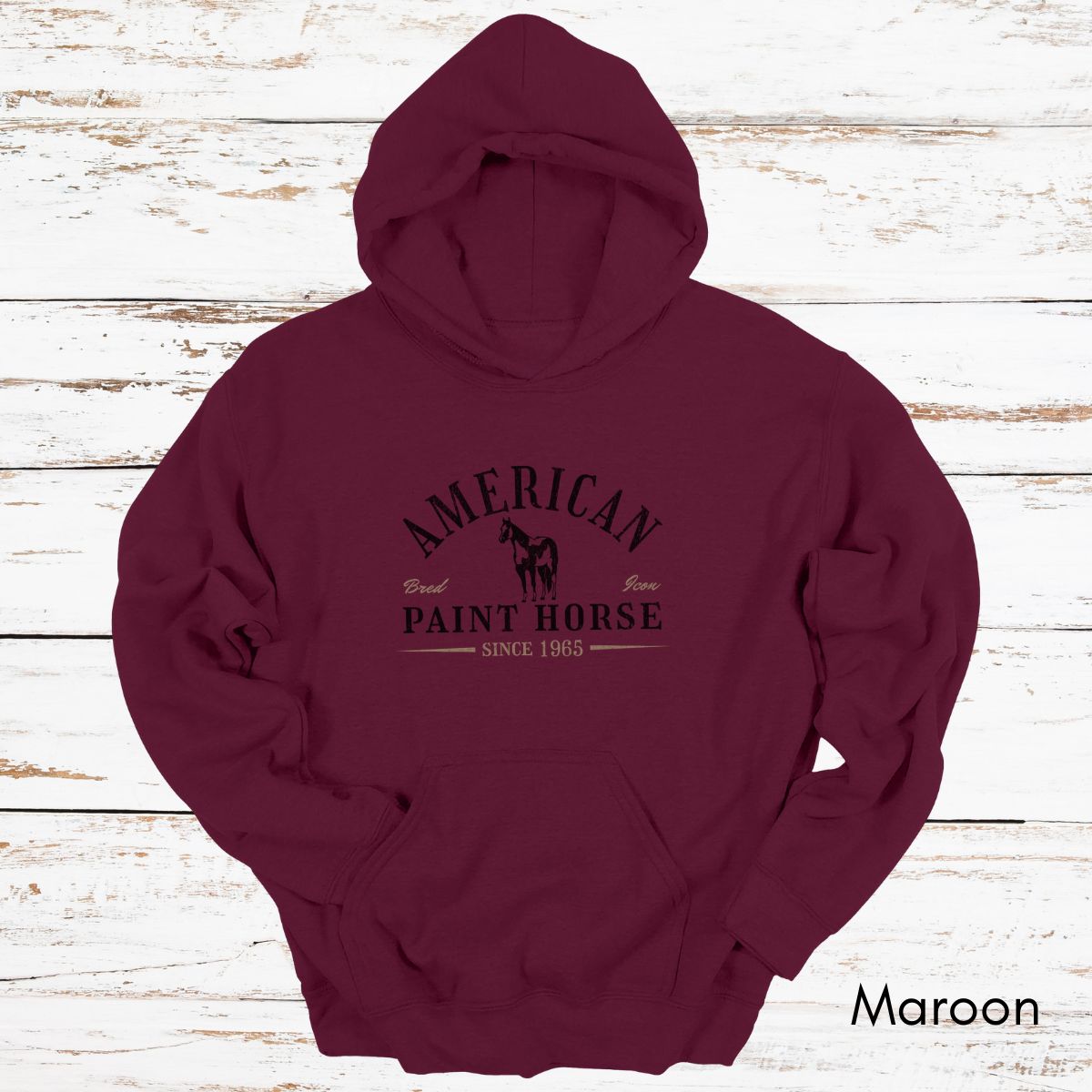 American Paint Horse Hoodie | Unisex Heavy Blend Hooded Sweatshirt | Horse Lover Shirt | Gift for Equestrian | Gift for Horse Lover