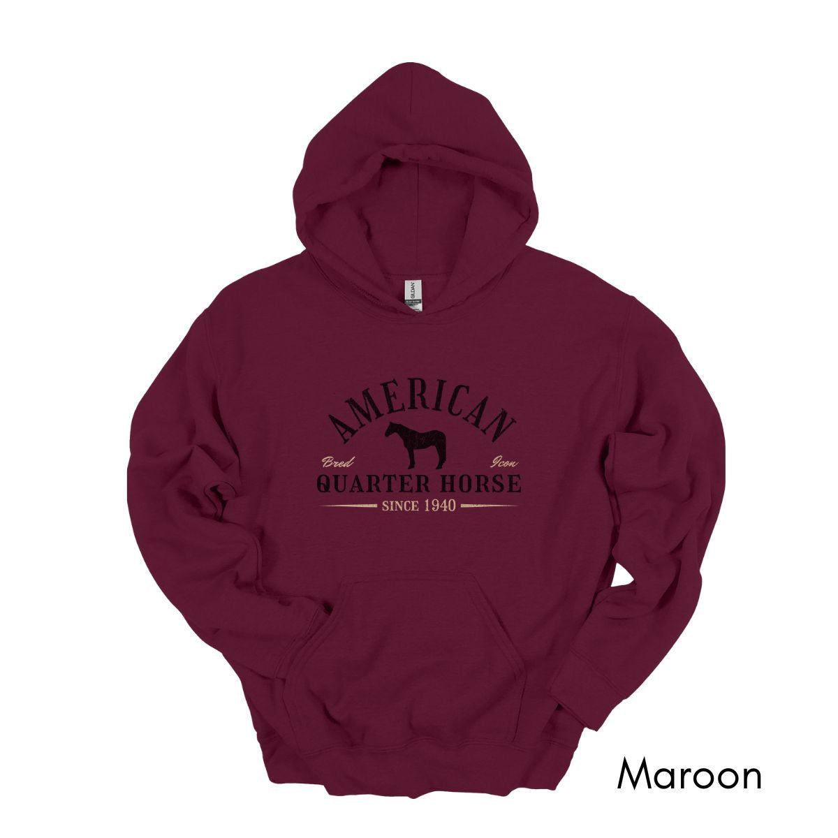 American Quarter Horse Hoodie | Unisex Heavy Blend Hooded Sweatshirt | Horse Lover Shirt | Gift for Equestrian | Gift for Horse Lover