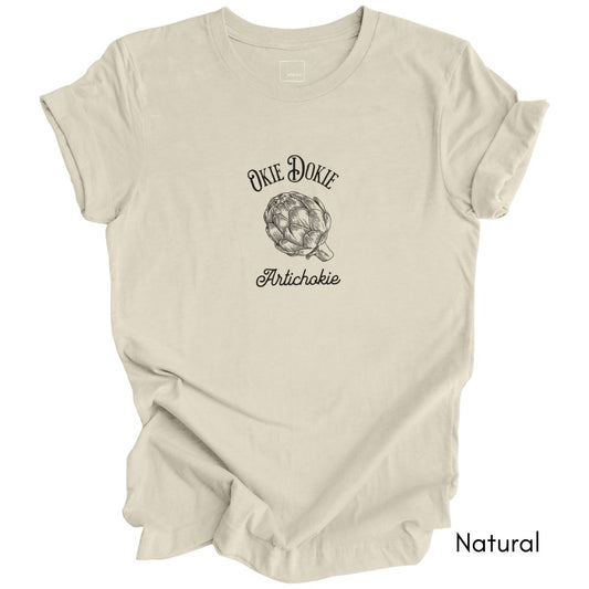 Okie Dokie Artichokie Unisex Jersey Light Weight Tee