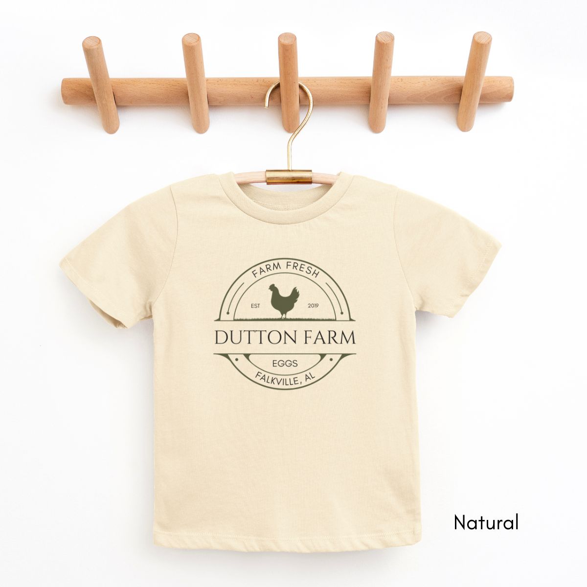 Youth/Kids Custom Egg Farm Short Sleeve Tee