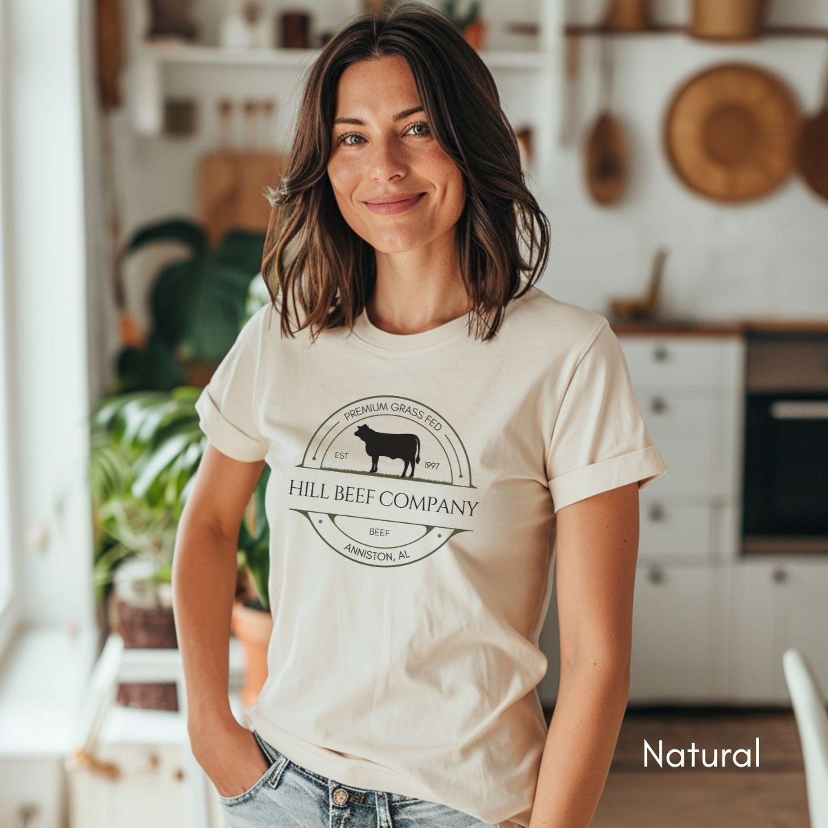 Custom Cattle Beef Farm Tee | Heifer Version Local Beef Dealer Tee | Gift for ranchers or farmers | Homestead Tshirt Farmer's Market Tee