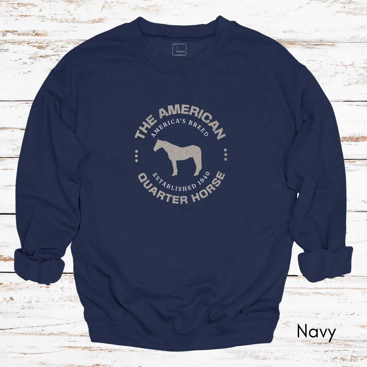 American Quarter Horse - Unisex Crewneck Sweatshirt