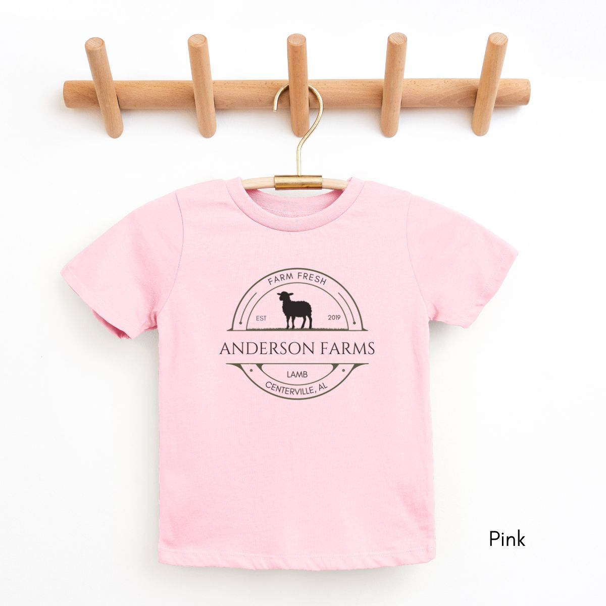 Custom YOUTH/KIDS Sheep Farm Tshirt