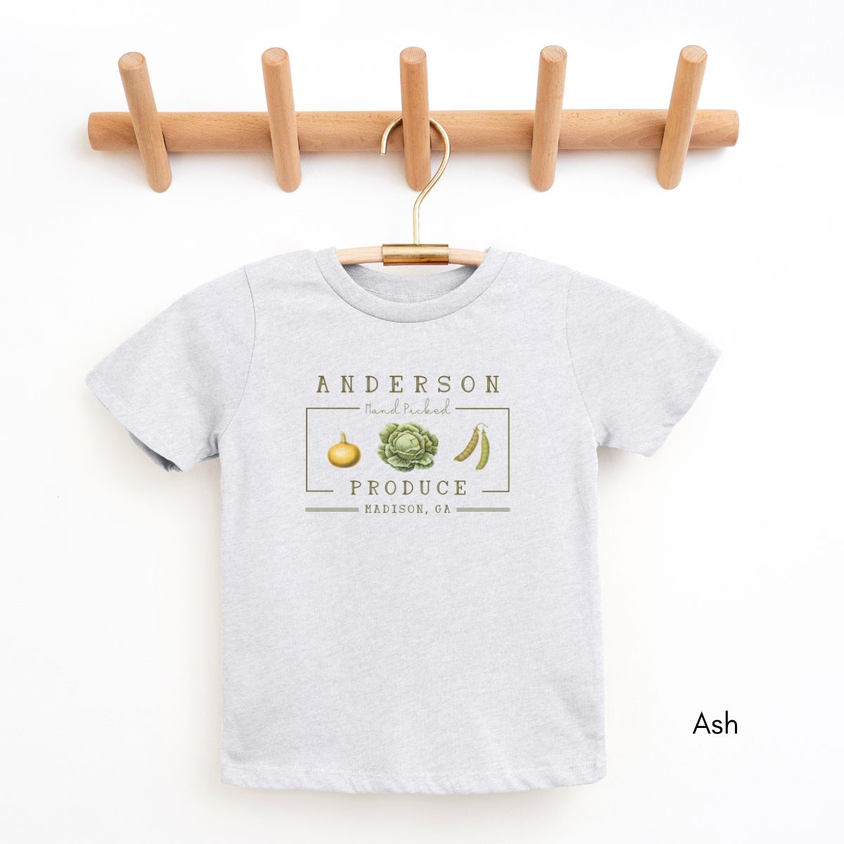 Custom Youth/Kids Local Farm Short Sleeve Tee - Personalized Vegetable Tee, Farmer's Market Tshirt, Homesteading T-shirt
