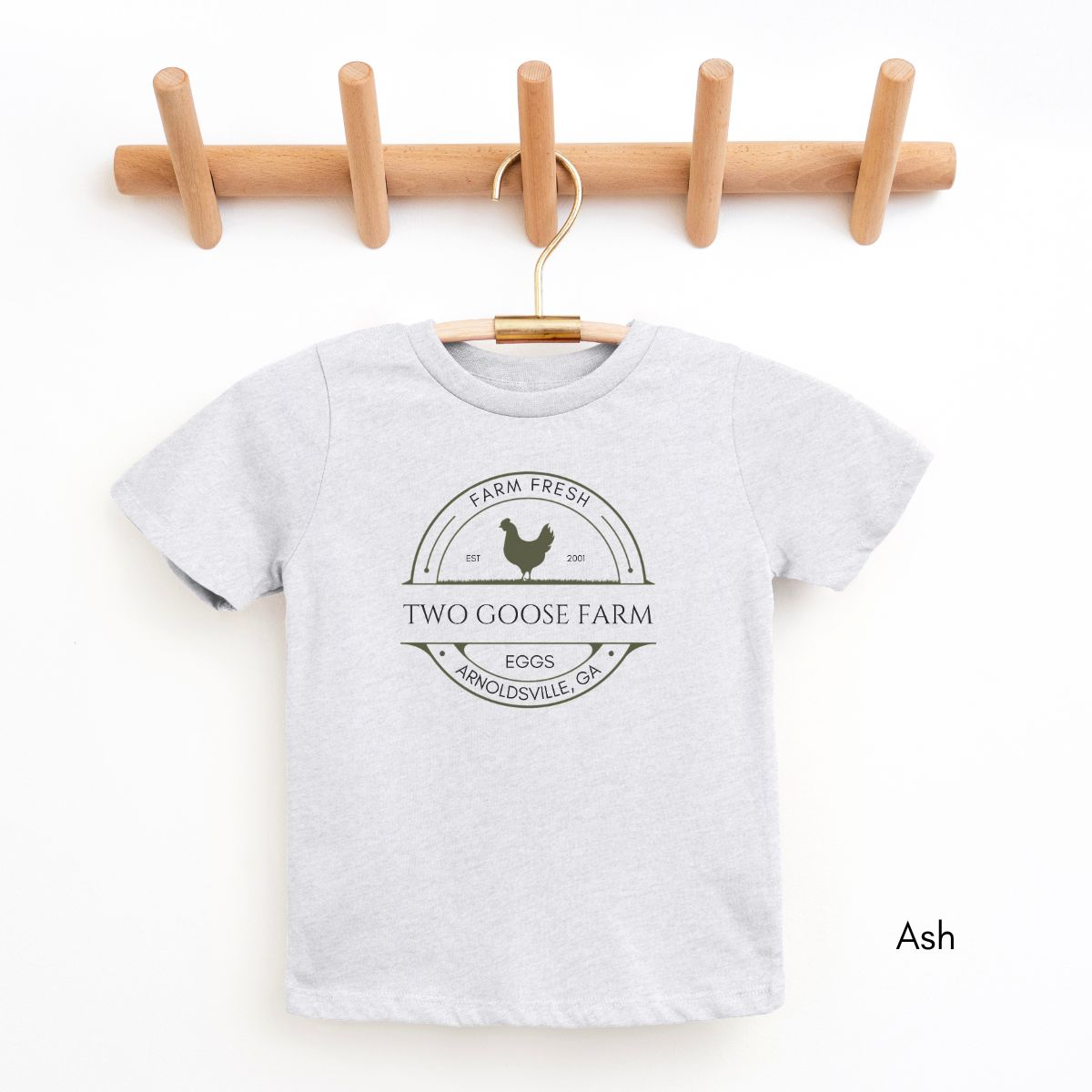 Youth/Kids Custom Egg Farm Short Sleeve Tee