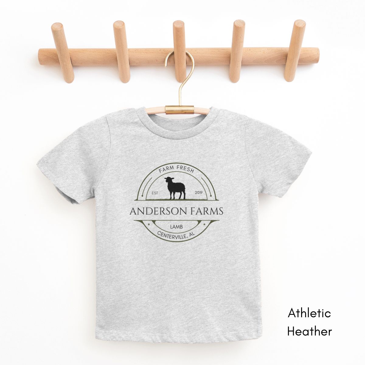 Custom YOUTH/KIDS Sheep Farm Tshirt