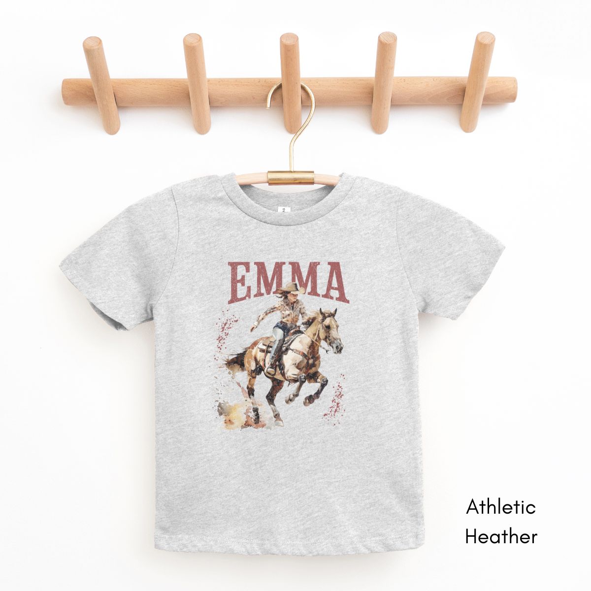 CUSTOM Cowgirl KIDS/YOUTH Unisex Light Weight Tshirt