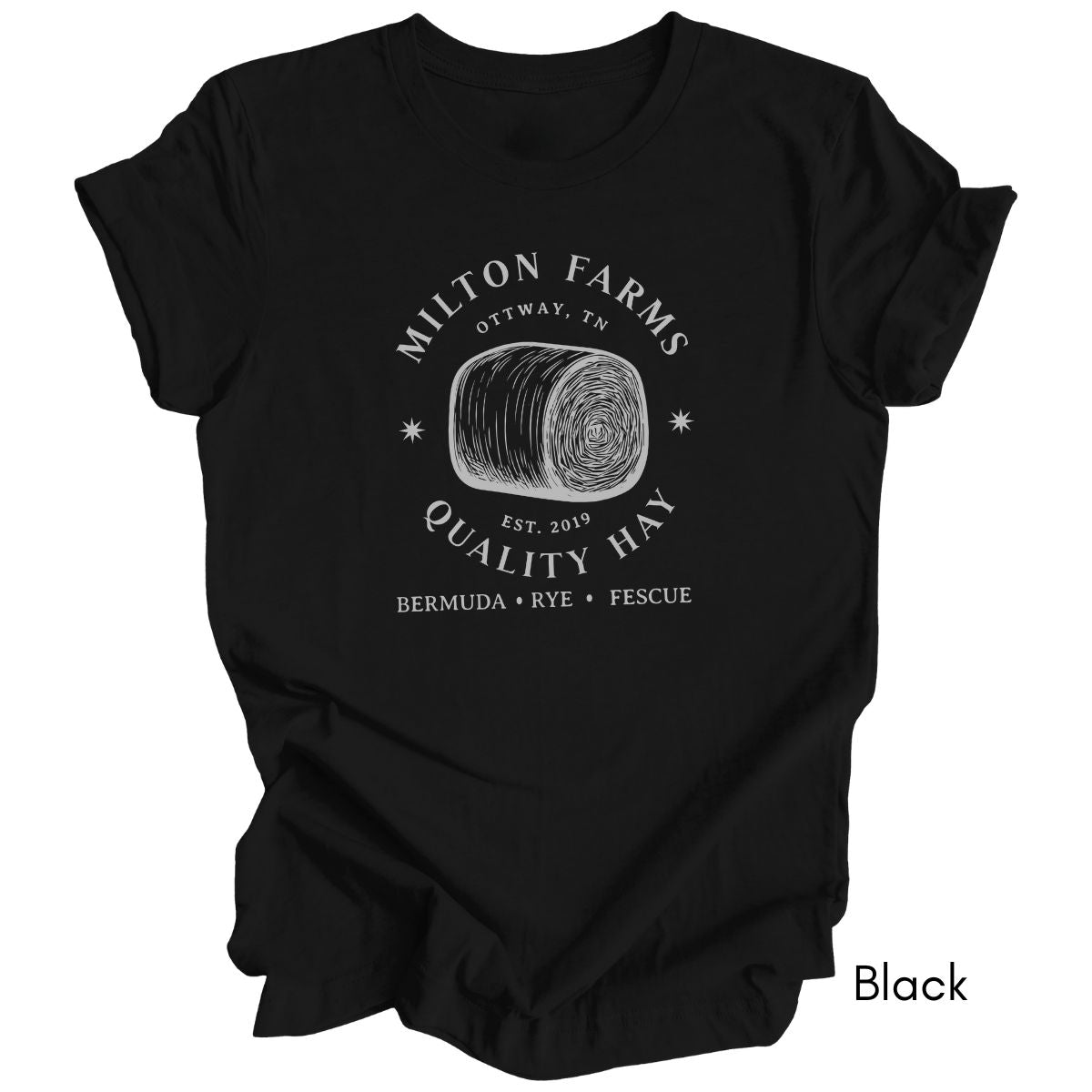 Custom Hay Farm Unisex Jersey Light Weight T-shirt