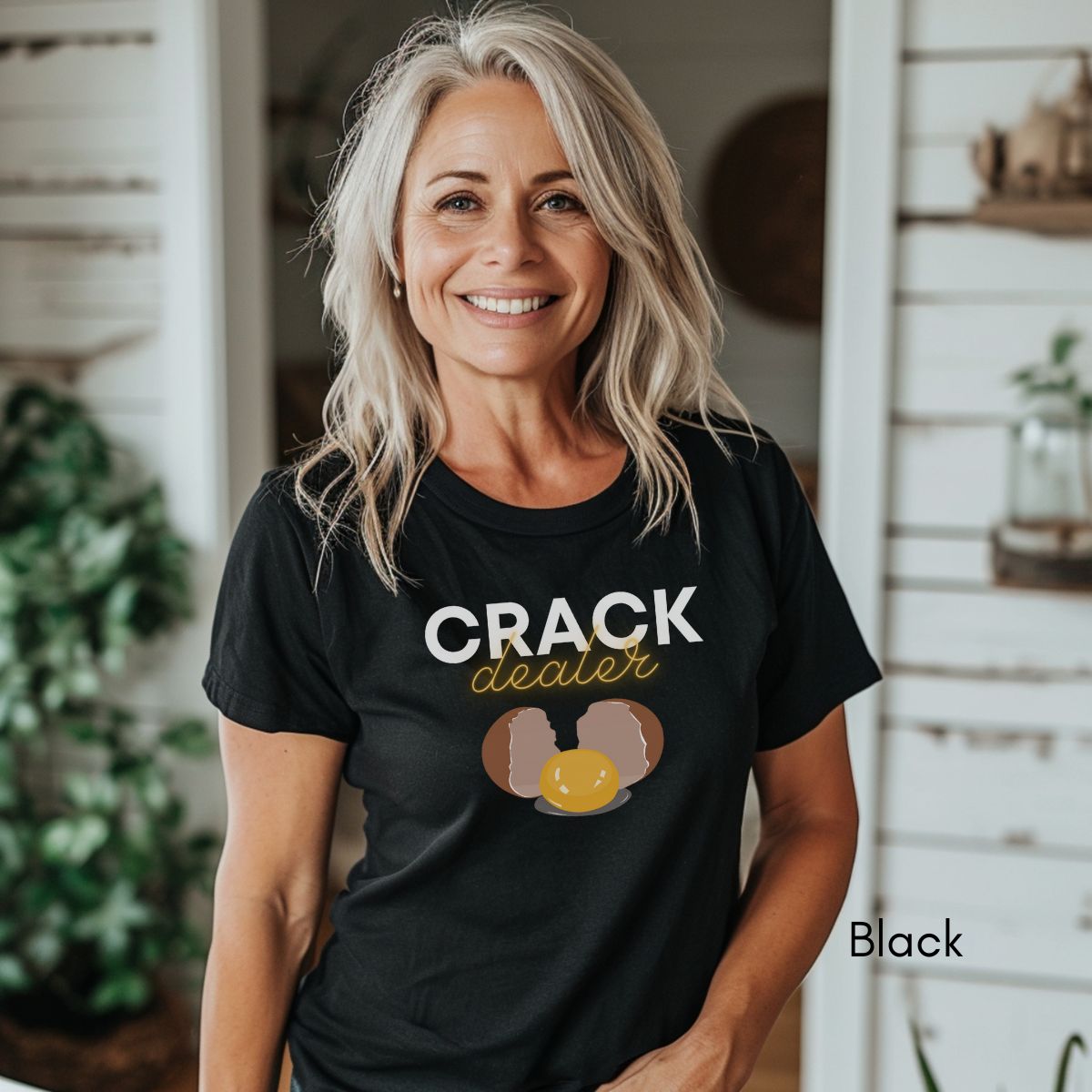 Crack Dealer Tee - Unisex Jersey Short Sleeve Tee, Funny Farm Life Tee, Chicken Egg Tee, Funny gift for chicken farmer owner