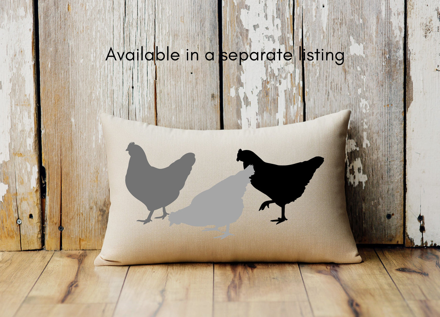 You & Me plus Chickens - Farmhouse Decor Pillow | Chicken Decor | Housewarming Gift | Chicken Lover Gift |Throw Pillow | Square Pillow