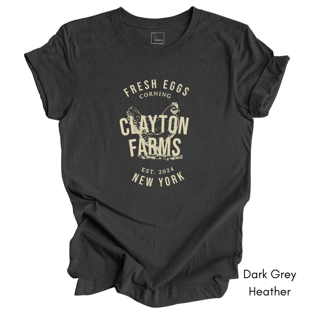Custom Local Egg Farm Tee | Egg Dealer T-shirt | Personalized Chicken Farm Tee Gifts for Egg Farmers Farmers Market t-shirt Homesteading Tshirt