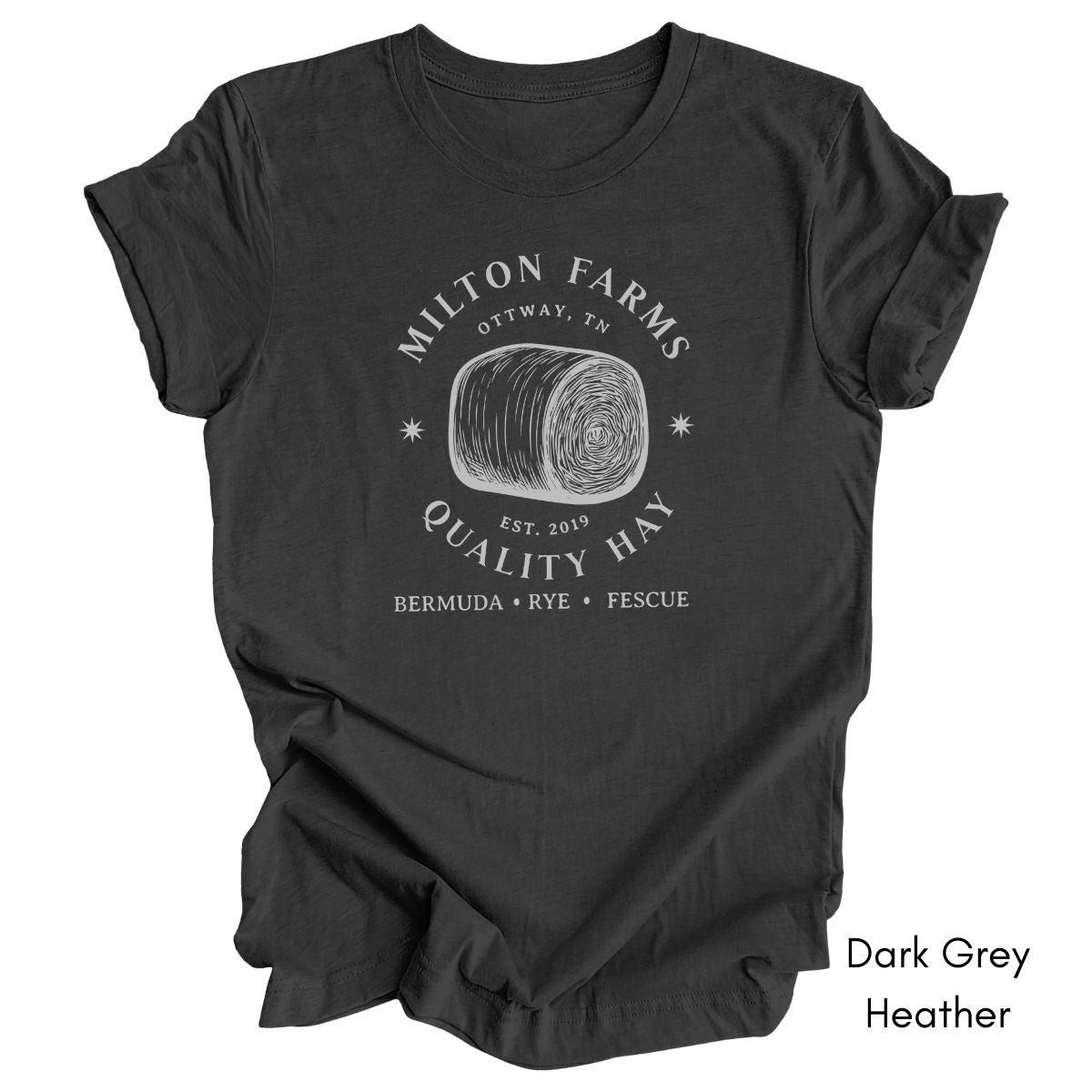 Custom Hay Farm Unisex Jersey Light Weight T-shirt