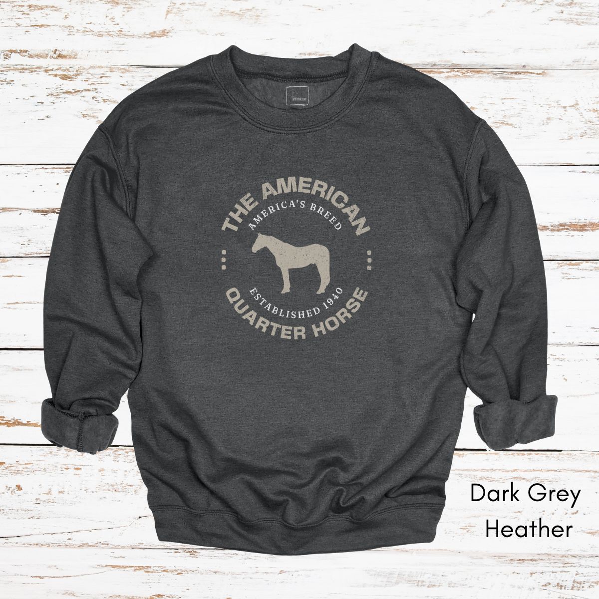 American Quarter Horse - Unisex Crewneck Sweatshirt