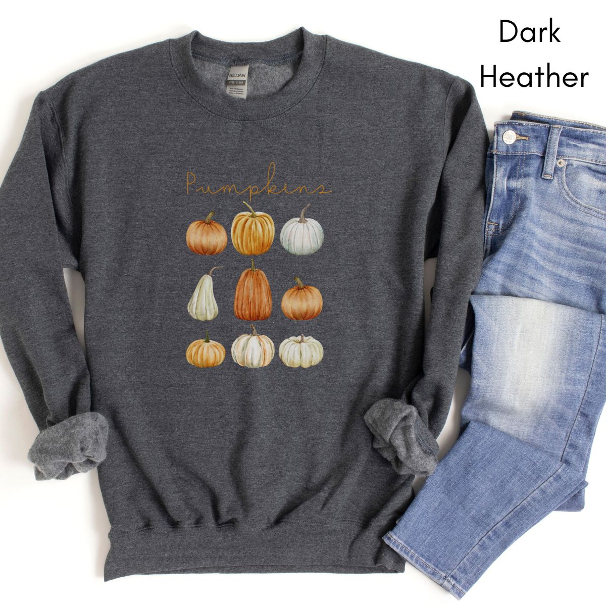 Pumpkins - Unisex Crewneck Sweatshirt | Fall Festival shirt | Halloween Sweatshirt | Autumn Pumpkin Sweatshirt | Pumpkin Fall Lovers Gift
