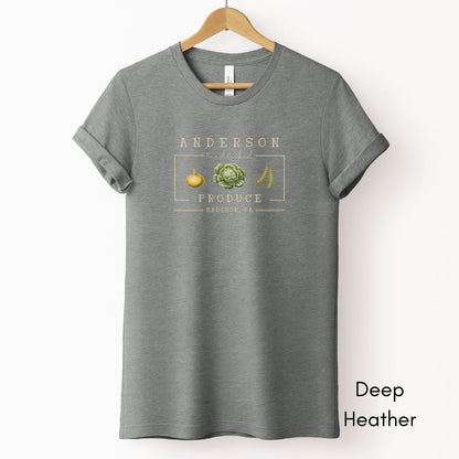 Custom Farm Tee Local Vegetable Dealer T-shirt Personalized Produce Dealer Tee Gifts for Gardeners Farmers Market t-shirt Homesteading Tshirt