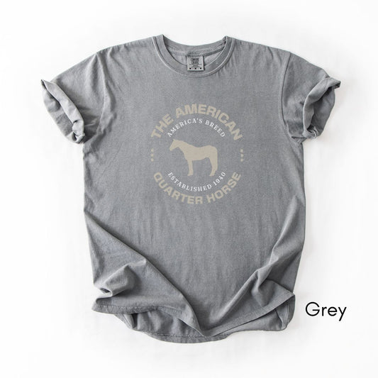 American Quarter Horse Breed Unisex Vintage Mid-Weight T-shirt