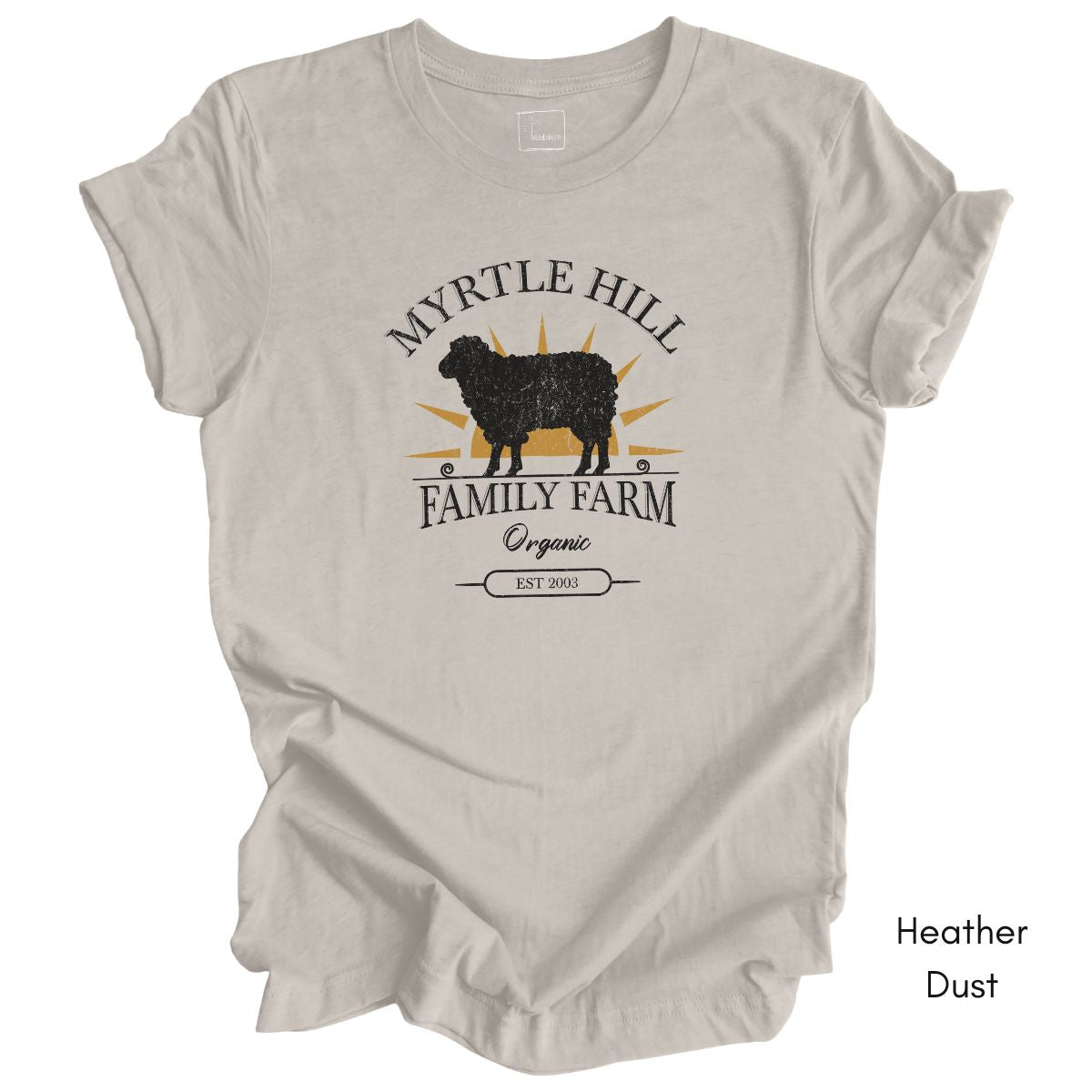 Custom Family Farm tee - Sheep Farmer T-shirt, Personalized Farm Gift , Homesteading Tshirt, Farmer's Market Tee
