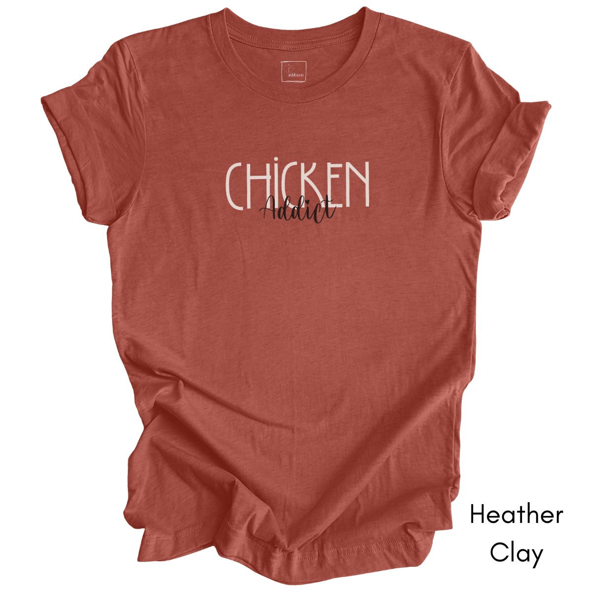 Chicken Addict Unisex Jersey Light Weight T-shirt
