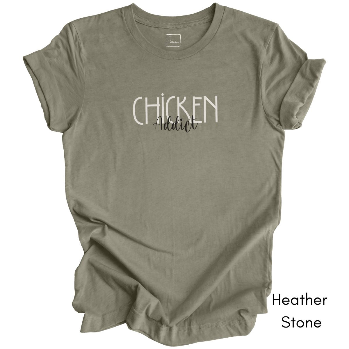 Chicken Addict Unisex Jersey Light Weight T-shirt